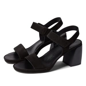 Naturalizer Genn-Rise Womens Suede Ankle Strap Heels